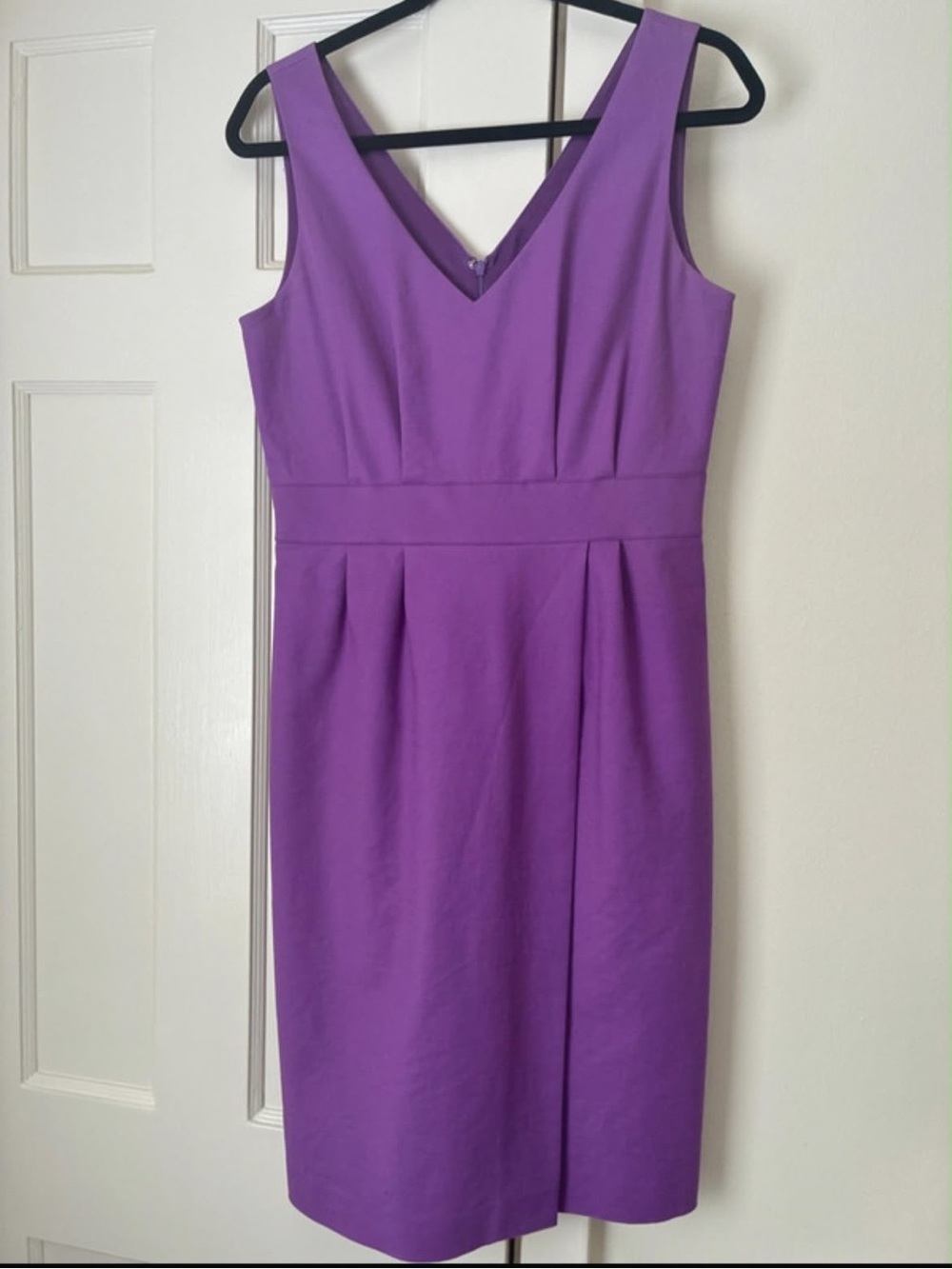 Vintage Versace Purple Medusa Jacquard Midi Dress Made in Italy IT 44 - Picture 2 of 6
